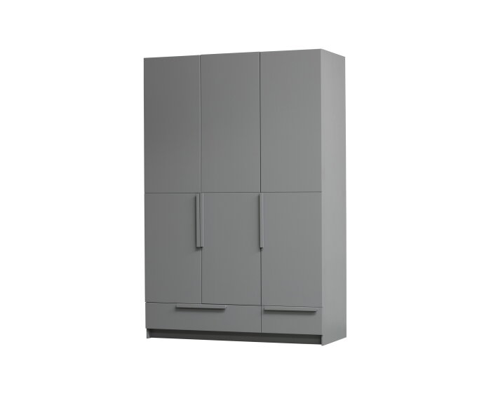 Pure - 3 Drs Hang/legkast - Splitdeur Grenen Betongrijs[fsc] - WOOOD