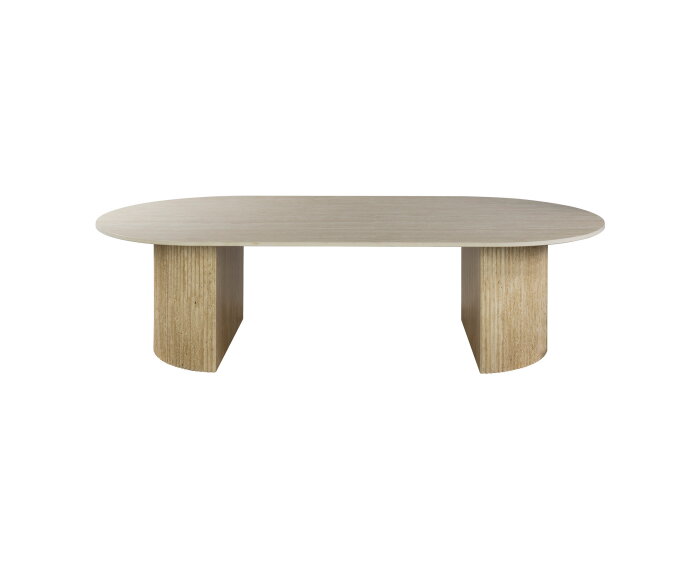 Salontafel Romano Arch 135 - 3D keramiek travertin