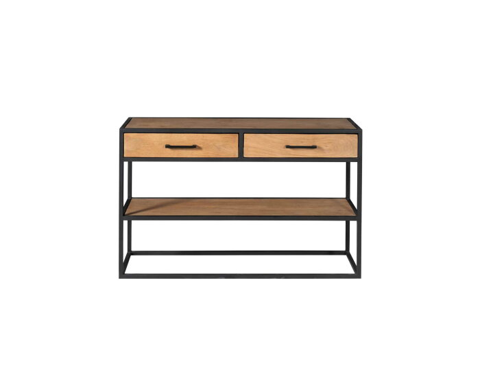 Sidetable Denver | Mangohout en metaal