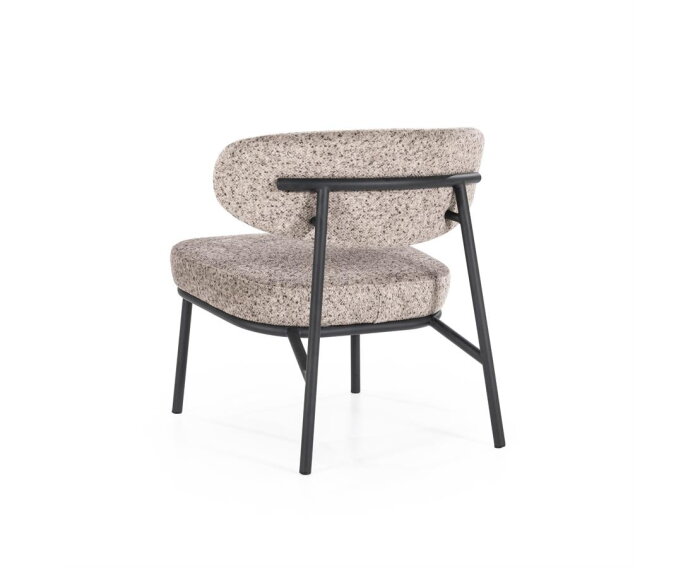 Lounge chair Jari - taupe | BY-BOO