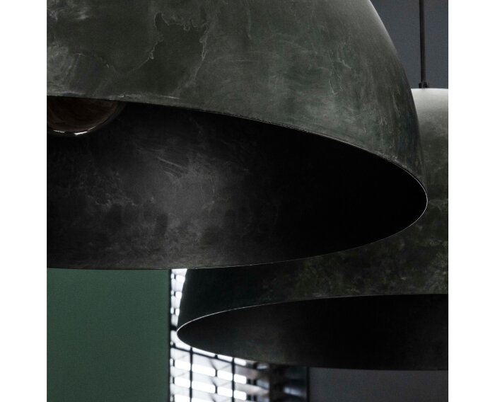 Hanglamp Dome 2 lampen &Oslash;60 cm - Charcoal