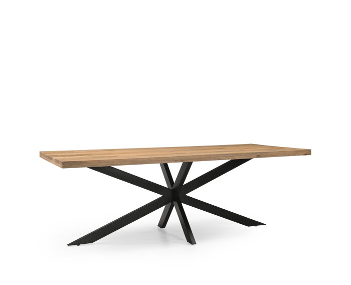 Eetkamertafelblad Rechthoek 25+25 180