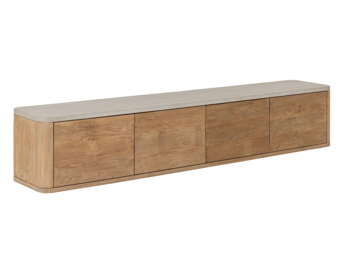 Nova tv meubel large travertin top