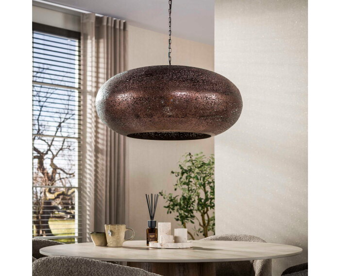 Hanglamp Cielo 1L &Oslash;68 - Antiek koper