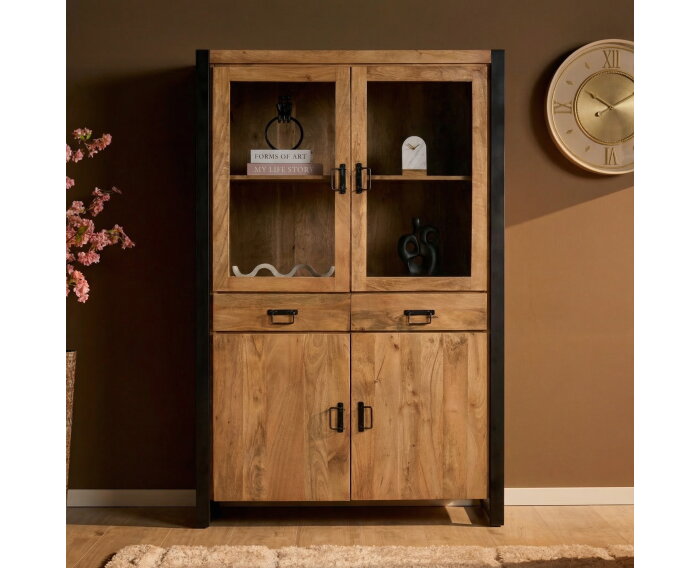 Vitrinekast Britt | 115 cm