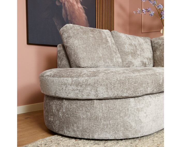 MySofa Alma | Divan Links + 2,5 zits | Beige