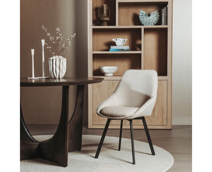 Borgo Stoel - Bjorn 24 beige (draaibaar)