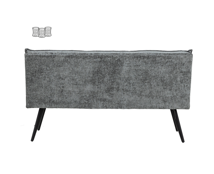 Rosora Bankje 160 cm - HZ6068-85 grey