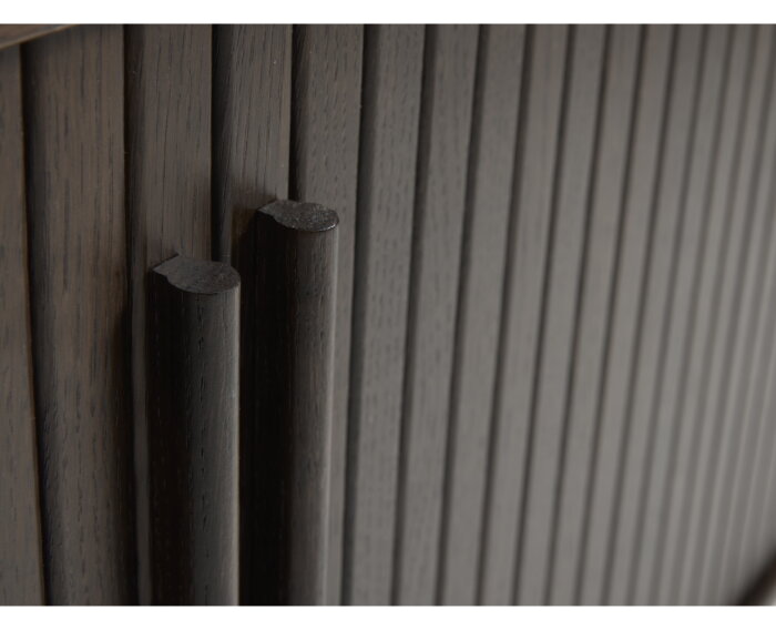 TV meubel Enna eiken 180 cm - Dark espresso - keramiek