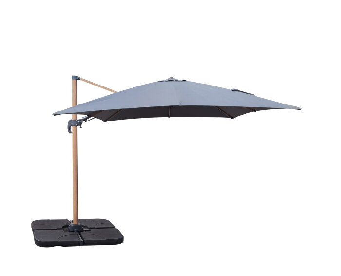 Jamaica umbrella 3x3m anthracite