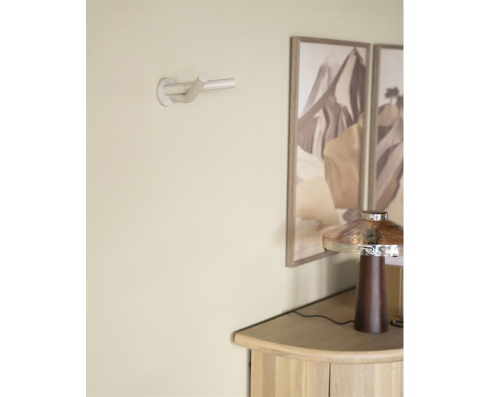 Single hook Matto 17x7.2cm - beige | BY-BOO