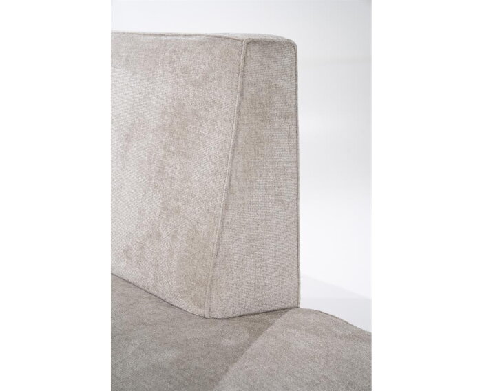 SEVN Jelle hoek-eetkamerbank Genesis Dove - 278x203 cm - zelf samen te stellen