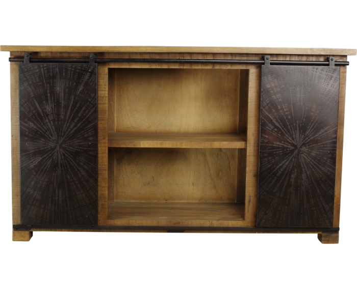 Dressoir Bradley mangohout 160x42x92 cm