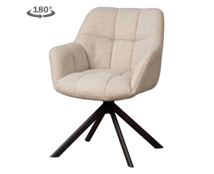 Eetkamerstoel Alba Beige | Tower Living