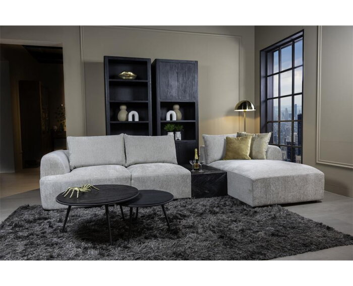 Canterbury 2 5-AL + Chaise R - Mona 110 Sand