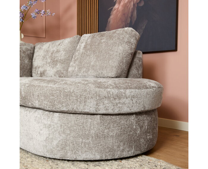 MySofa Alma | 2,5 zits + Divan Rechts | Beige