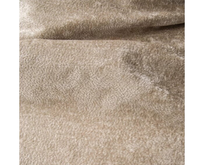 Meubelplaats Hoekbank Avani met ottomane rechts - Beige &ndash; 256x188x77 cm &ndash; Modern