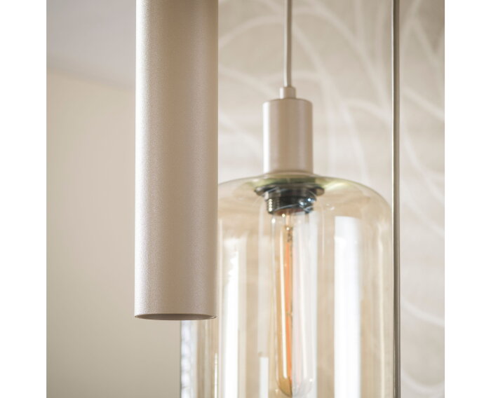 Hanglamp Serene getrapt 5L - Beige