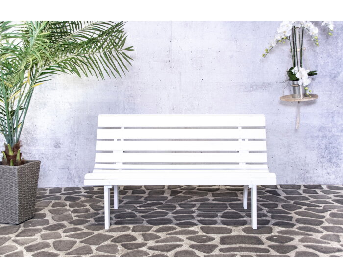Tuinbank Bella 150 cm - Wit