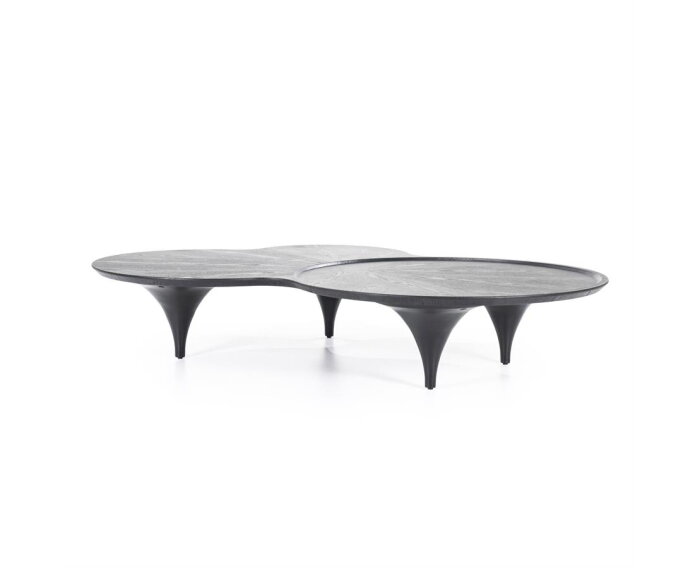 Salontafel Fay 162x108cm - zwart | Eleonora