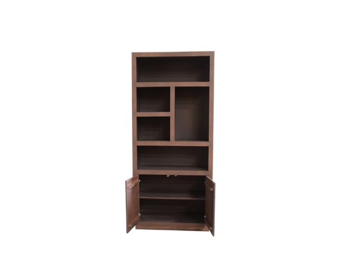 Vakkenkast Brussel Walnut | 90 cm