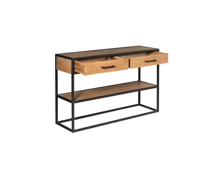 Sidetable Denver | Mangohout en metaal