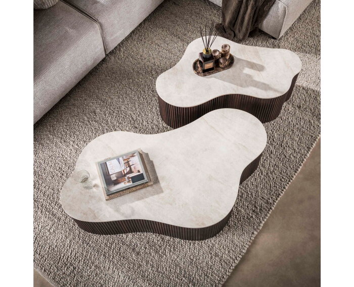 Salontafel Ceramo grande set/2 - 3D keramiek Taj Mahal