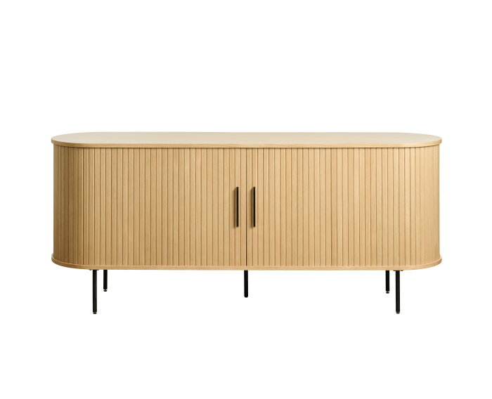 Dressoir Nola 180 cm eikenhout - Naturel