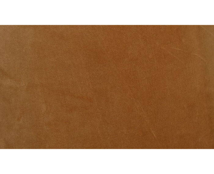 Ronde conische lampenkap - ø28-ø40x25 - Beige/goud - Velours
