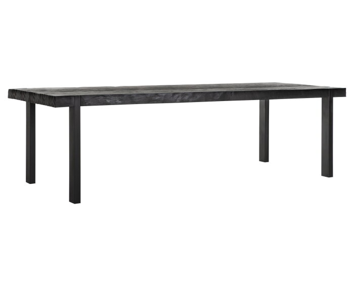 Timeless Black eettafel Beam 275 cm