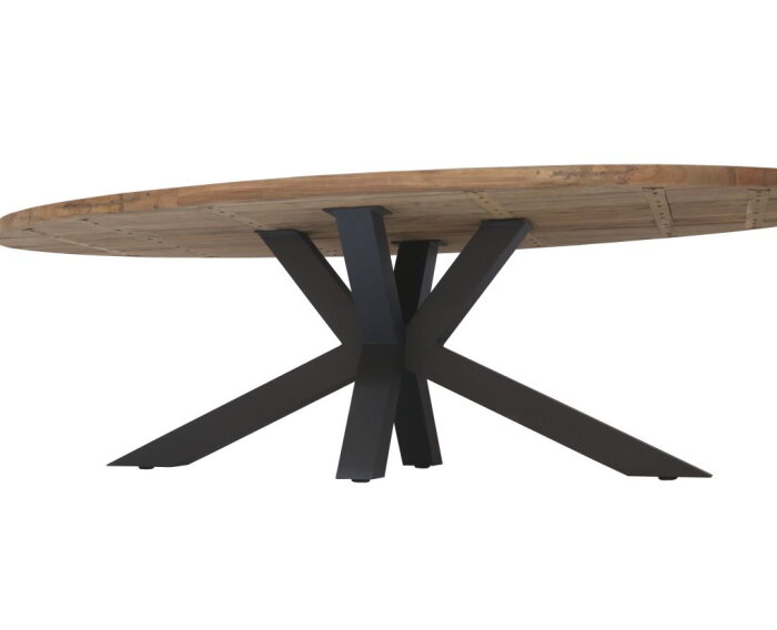 Tuintafel Rina ovaal antraciet