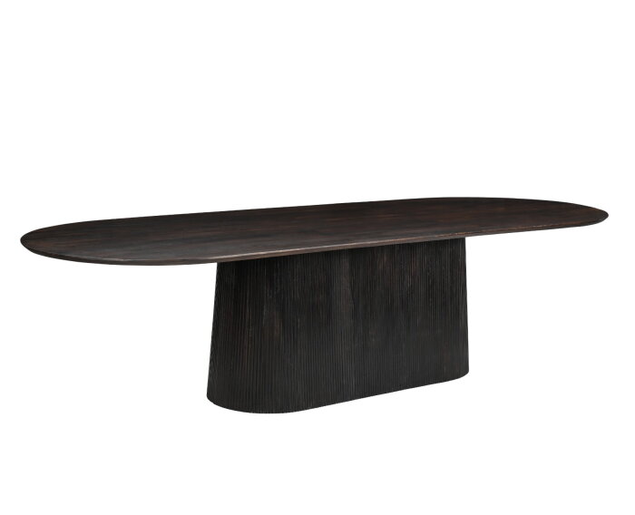 Eettafel Salvator ovaal 300 cm - Walnut | Livingfurn