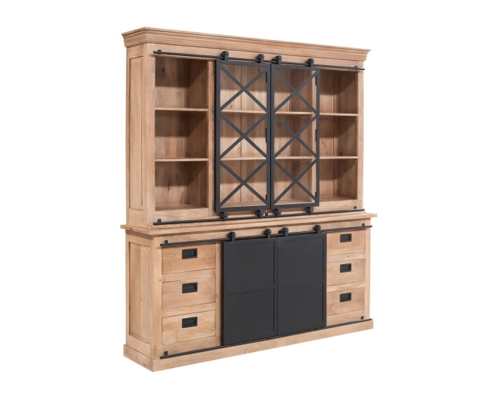 Vitrinekast Fresno XXL| 200 cm