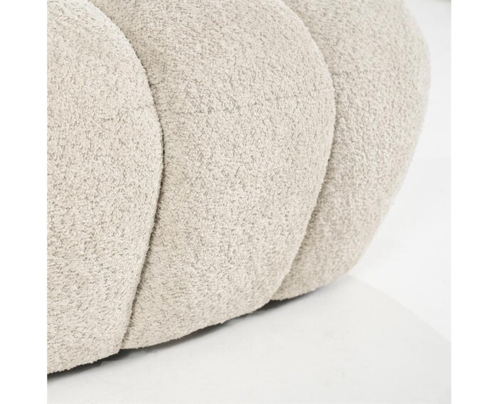 SEVN Fauteuil Lisa – Speels design met ronde vormen en ultiem zitcomfort - Anthology Beige