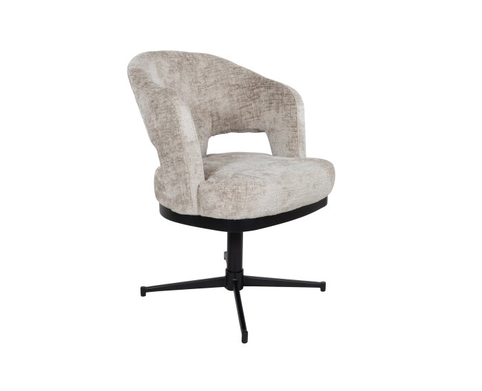 Eetkamerstoel Friso Liver - draaipoot 360 - Unique Collection