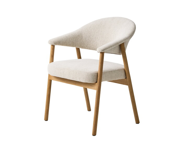 Eetkamerstoel Elk eiken naturel - Beige