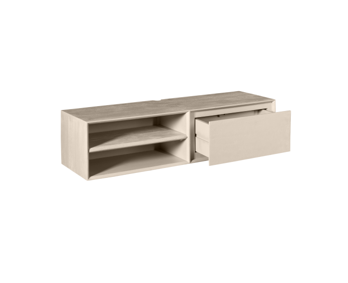 Zwevend tv meubel Ambiance Sand | 120 cm