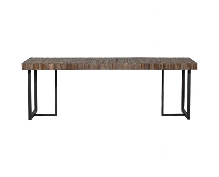 Maxime Eettafel Recycled Hout Naturel 200x90cm - WOOOD Exclusive