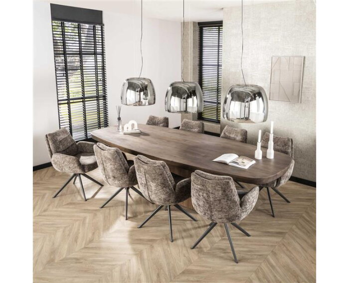 Armstoel lounge. VPE2 - Rich taupe