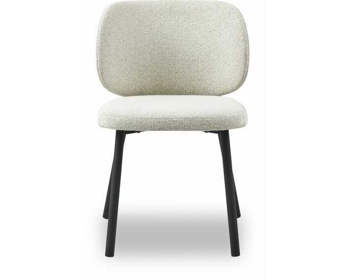 Eetkamerstoel Swan bouclé - Off white