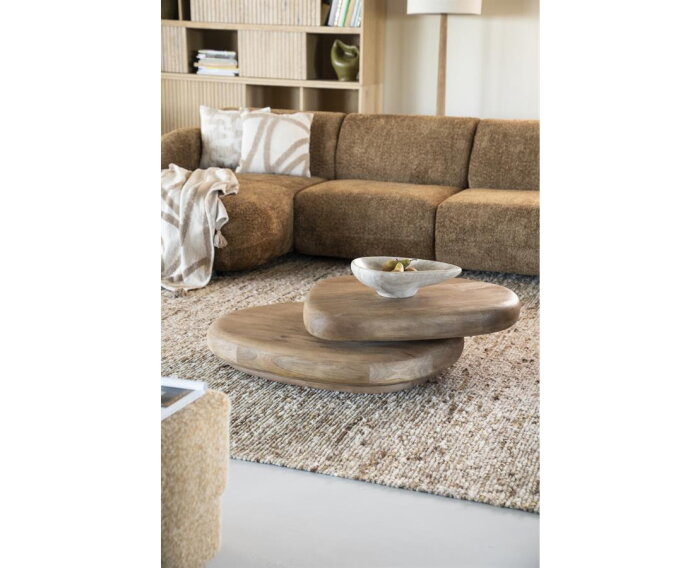 Salontafel Kabo 100x80cm - Naturel | BY-BOO