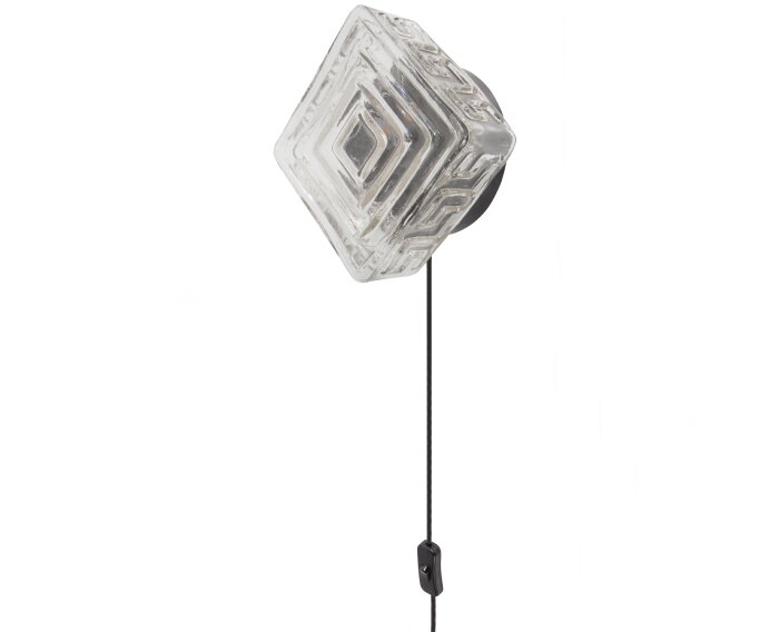 Piazza Vierkant Wandlamp Glas - BePureHome