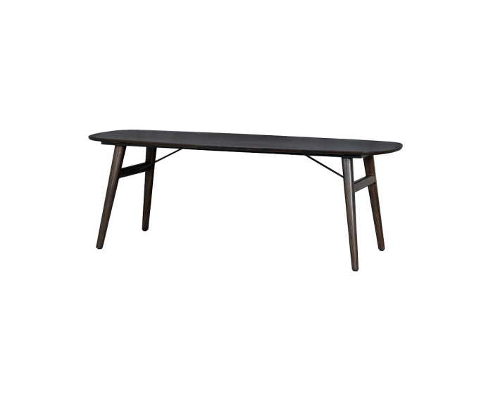 Aura Eetkamertafel espresso 160 cm