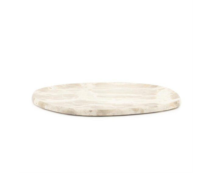 Plate Marrone 40x1.5cm - beige | BY-BOO
