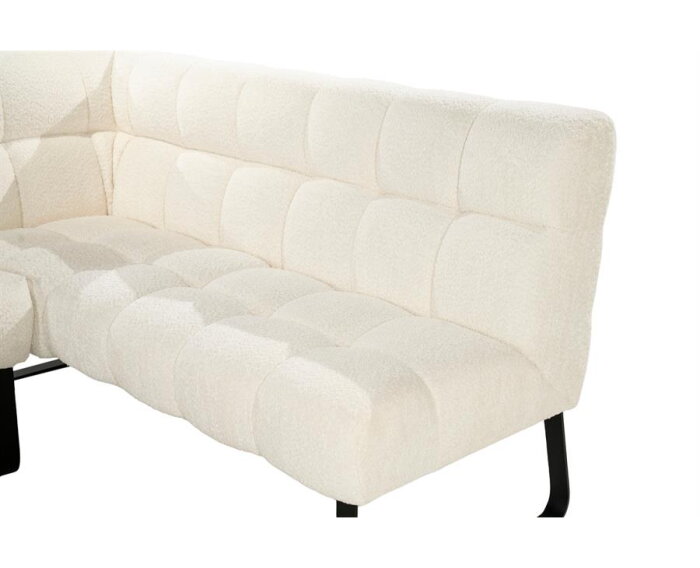 EVN Louise hoek-eetkamerbank Anthology Cream - 275x180 cm - zelf samen te stellen