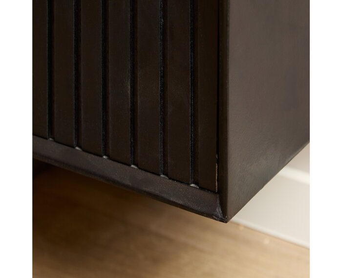 Zwevend tv meubel Madison Black | 120 cm
