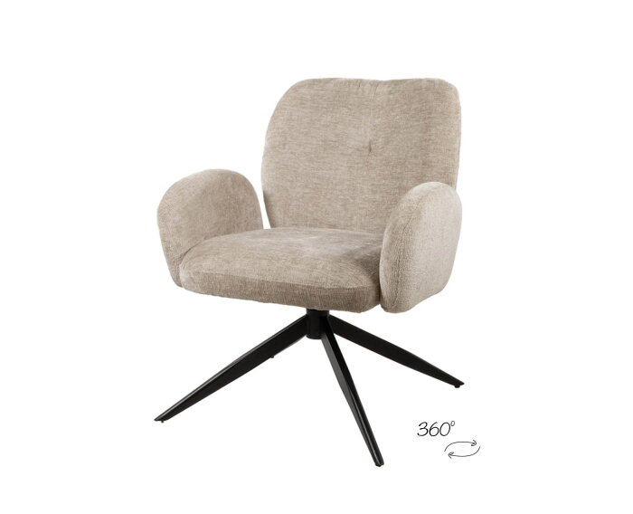Draaifauteuil Bobby 360 Perfect Harmony - Liver