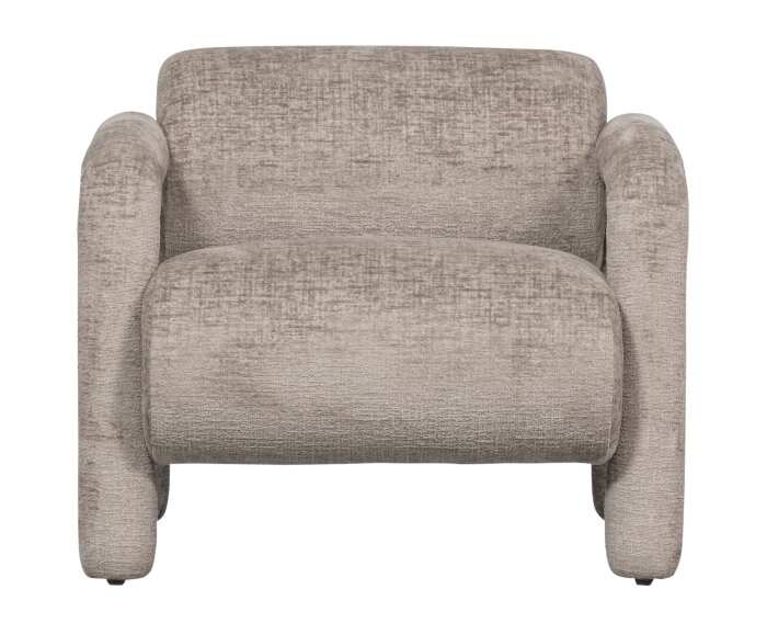 Lenny Fauteuil In Grove Textuur Zand - WOOOD Exclusive