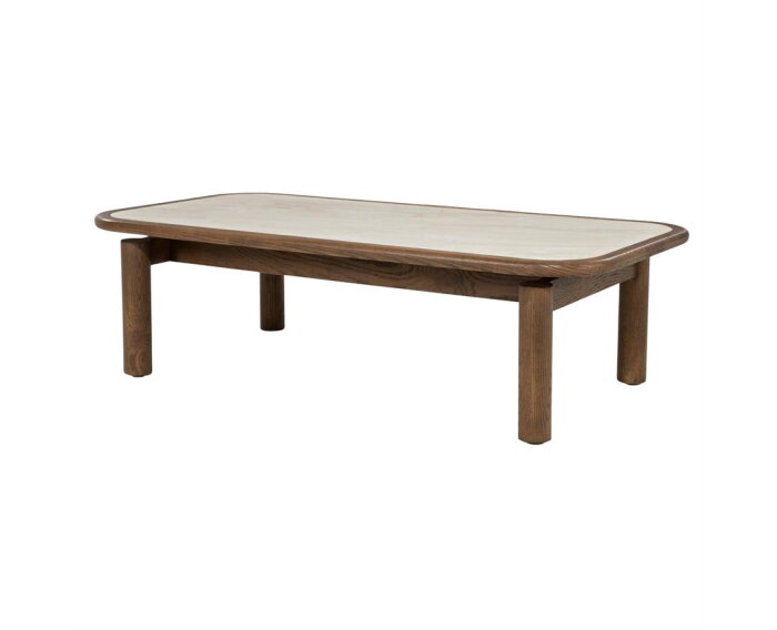 Salontafel Gabi 120x60cm - bruin | Eleonora