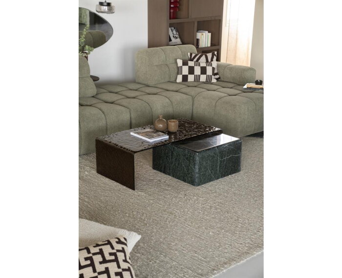 Coffee table Ripple 110x55cm - bruin | BY-BOO